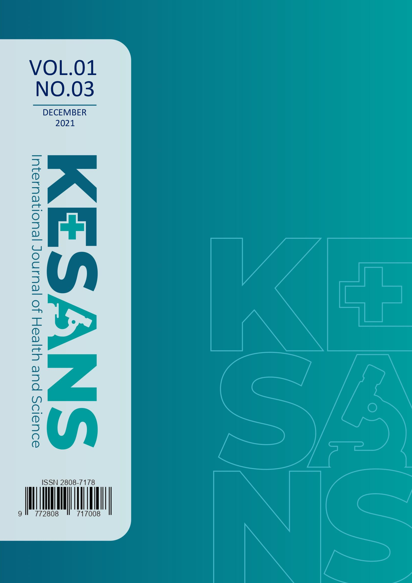 					View Vol. 1 No. 3 (2021): KESANS : International Journal of Health and Science
				